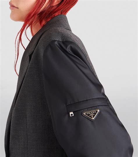 prada blazer women's.